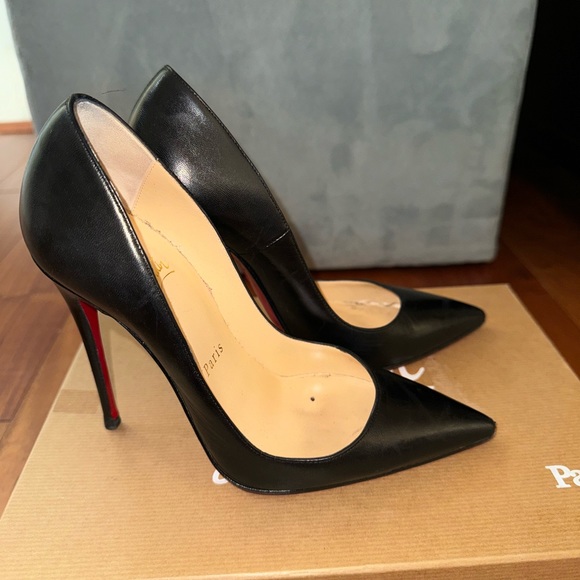 So Kate Christian Louboutin 120 KID 35.5 Black - Picture 3 of 8
